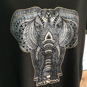 Fifth Sun Short Sleeve Elephant Tee Shirt